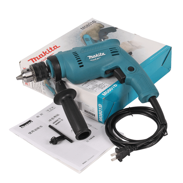 MAKITA สว่านไฟฟ้ากระแทก ขนาด 16 mm (5หุน) 5/8 รุ่น M0801B ของแท้ พร้อมส่ง