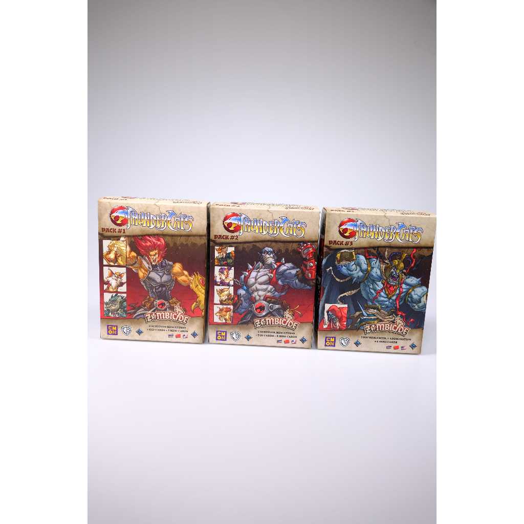 ZOMBICIDE FANTASY: THUNDERCATS PACK #1-3 (EN/SCN/TH) - Board Game บอร์ดเกม - Tower Tactic Games