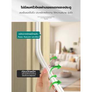 💥พร้อมส่ง💥เทปซีล3M เมตรประตูหน้าต่าง กันฝุ่น กันแมลง แบบขน ขอบประตู ประเภทD แบบมีกาว6เมตร เทปโฟมกันกระแทก ลอกแปะได้เลย