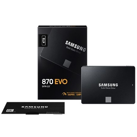 SAMSUNG 870 EVO 4TB SATA 2.5 : MZ-77E4T0BW