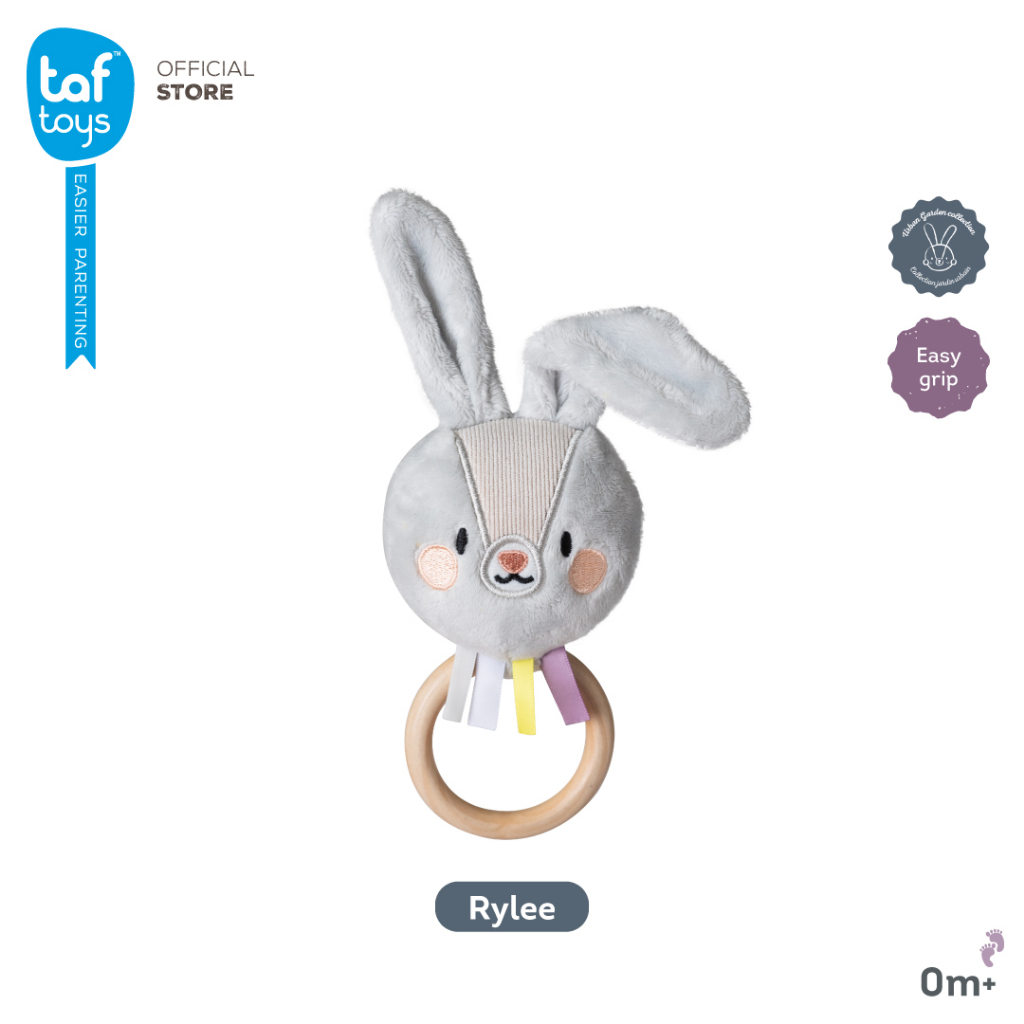 Taf Toys ตุ๊กตาเขย่ามือ Bunny Rattle ของเล่นเขย่ามือ 0 เดือน ขึ้นไป รูปที่ 9