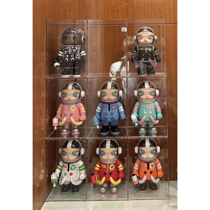 กล่องอะคริลิคใส่Molly 400% ใส่รุ่นSpace Molly รุ่นMicky รุ่นRoyal