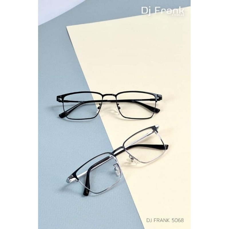 แว่นตา DJ FRANK กรอบแว่นตาผู้ชาย สามารถนำไปตัดค่าสายตาเพิ่มเติมได้