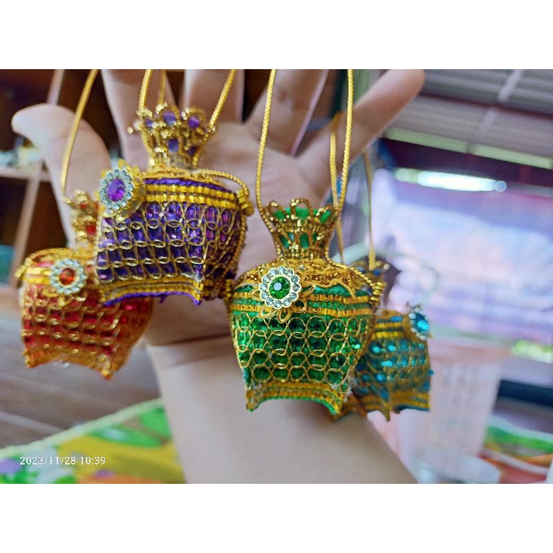 เหรียญโปรยทาน/ของชำร่วย ตะข้องมงคล (ตัวเปล่า) จำนวน 10 ชิ้น