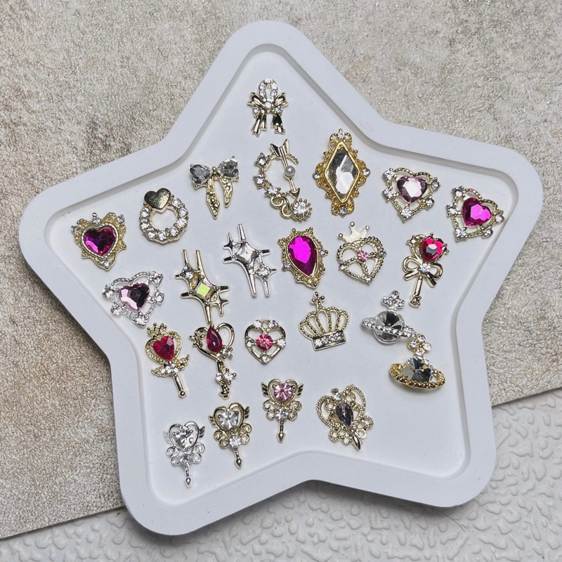 ((ห่อละ5ชิ้น)) ถาดที่7 รวมจิวเซล่ามูน พร้อมส่ง