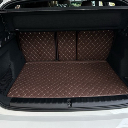 พรม6D ชุดแผ่นท้าย+ปิดเบาะ BMW X1 X3 IX3