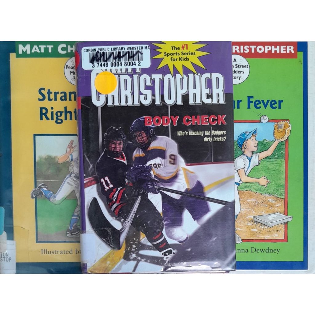 h19 Matt Christopher หนังสือมือสอง ปกแข็ง