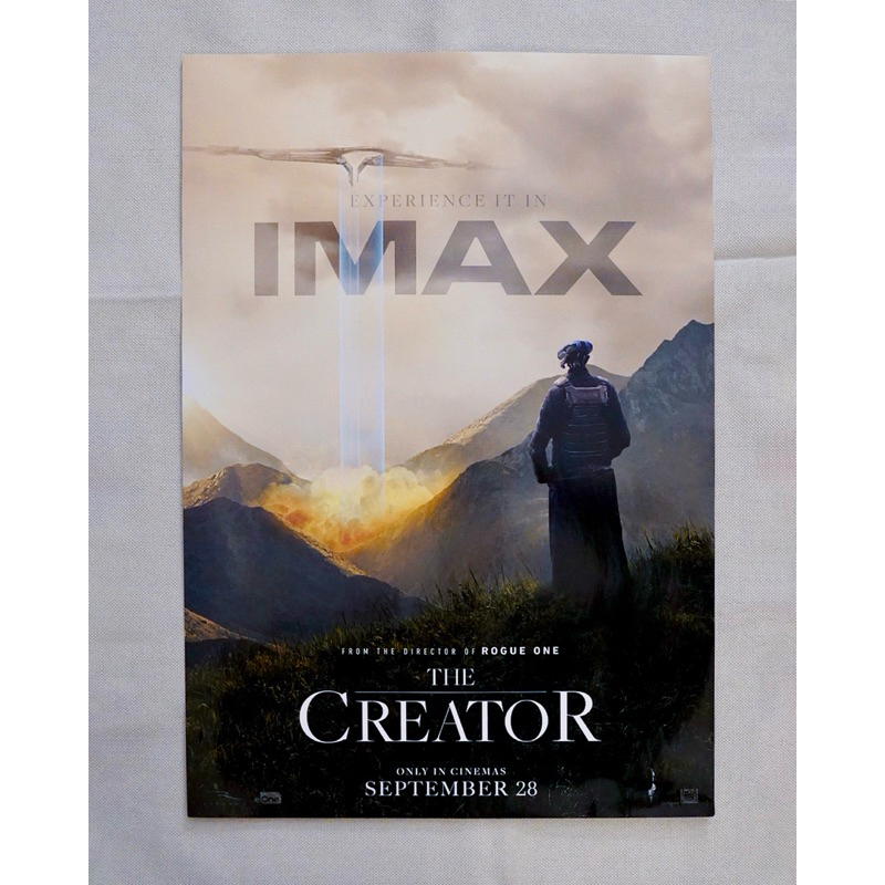 *มีรอยนิดหน่อย* โปสเตอร์ของแท้ “THE CREATORS” IMAX week 2 จาก Major Cineplex - Poster “THE CREATORS” IMAX