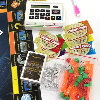[พร้อมส่ง แพคอย่างดี] เกมเศรษฐี บัตรเครดิต รูดบัตร Ultimate Banking Board Game
