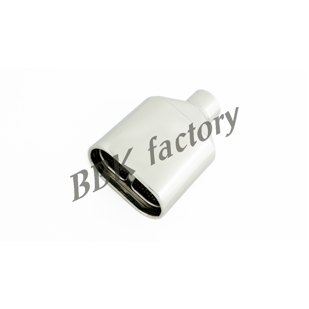 ปลายท่อไอเสีย ปลาย BM สี่เหลี่ยม 2 ช่อง [BBK Factory]