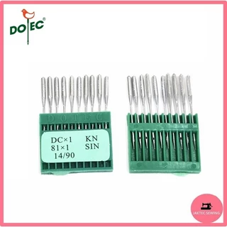 เข็มจักร ยี่ห้อ DOTEC (DC*1) สำหรับจักรโพ้งอุตสาหกรรม ***ราคาต่อ 1 ห่อ***