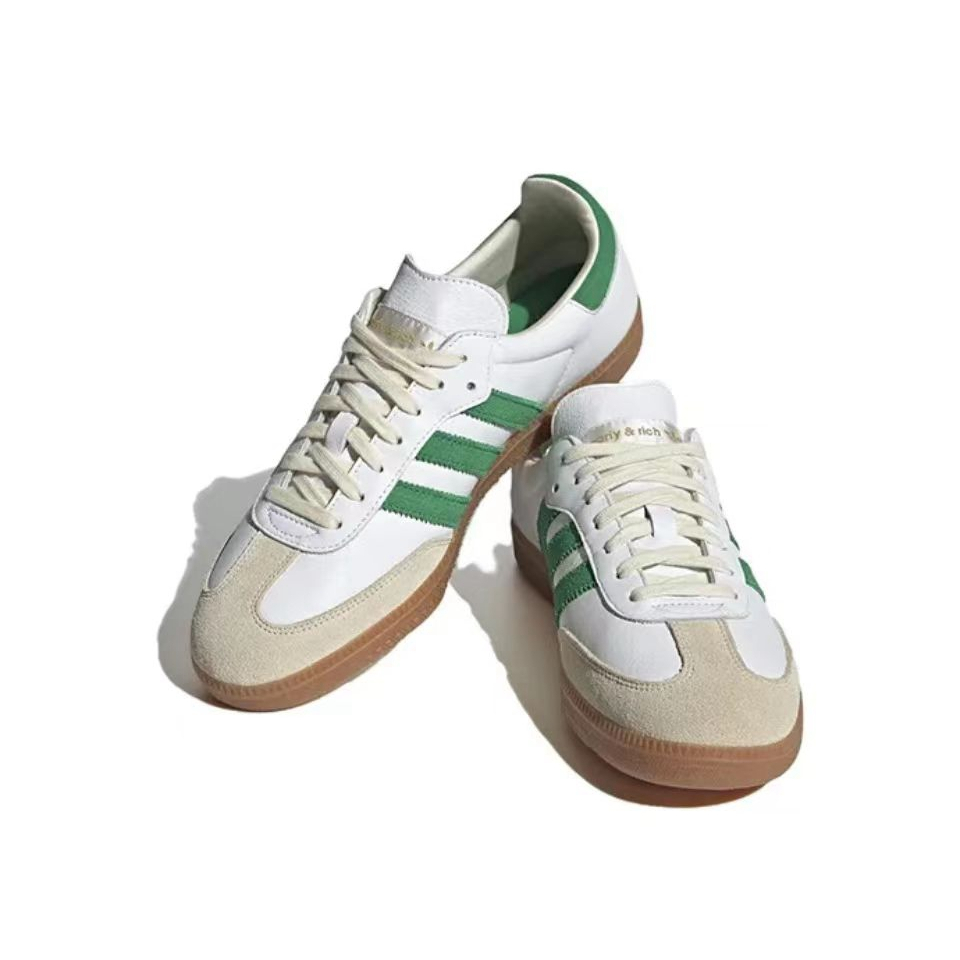(ของแท้ 100%) adidas originals Samba og รองเท้าผ้าใบลำลองและสบายสำหรับผู้ชายและผู้หญิง