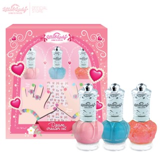 Littal Lady ยาทาเล็บเด็ก เซต 3 ขวด ปลอดสารพิษ ฟรีสติ๊กเกอร์ต…