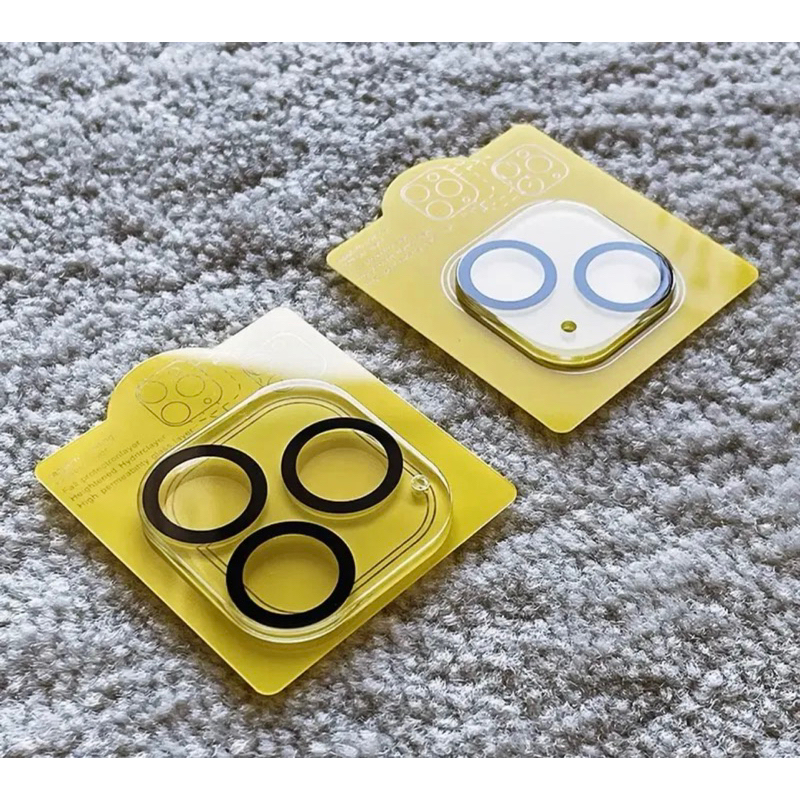 ฟิล์มกระจกเลนส์กล้องสำหรับ iPhone 15 15plus 15pro 15promax นิรภัยใสฟิล์มกันรอยกล้อง