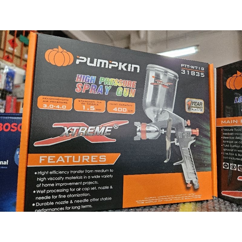 PUMPKIN XTREME 31835 กาพ่นสี กาบน PTT-W71G W71G