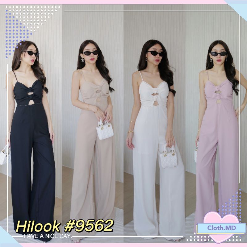 Hilook by Intuon จั้มสูทขายาว #9562