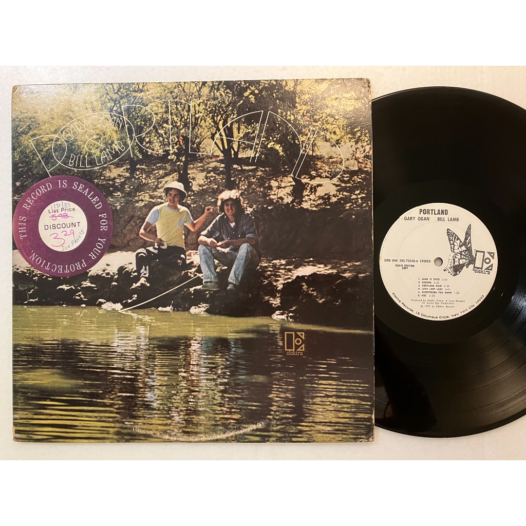 749. แผ่นเสียง - LP Vinyl Record | Gary Ogan &amp; Bill Lamb – Portland