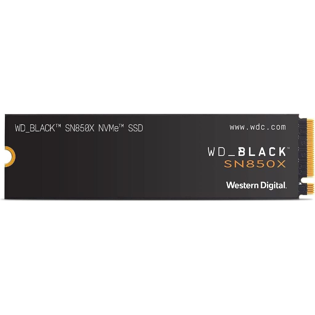 4TB SSD (เอสเอสดี) WD BLACK SN850X - PCIe 4x4/NVMe M.2 2280 (WDS400T2X0E)