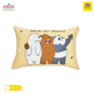 Satin Plus หมอนหนุนใยสังเคราะห์ ขนาด 19" x 29" WE BARE BEARS