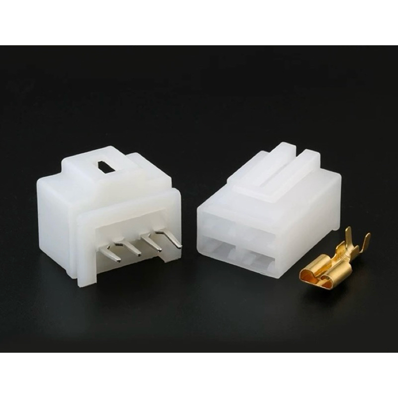 F ปลั๊ก6.3 4p    พร้อมพิน