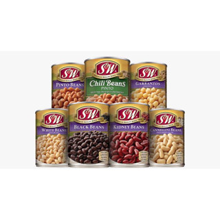 W/T/F S&W kidney beans / Chilli beans /Garbanzo / Black bean…