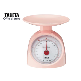 TANITA รุ่น 1122 Pink เครื่องชั่งน้ำหนักในครัว แบบสปริง สีชมพู (สินค้ารับประกัน 5 ปี)