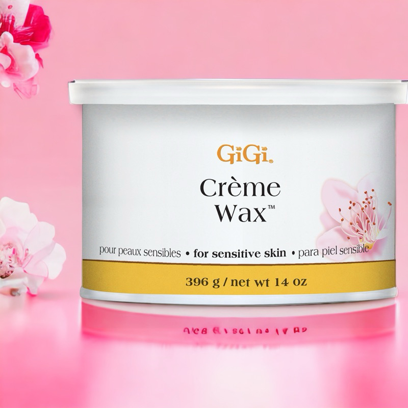 GiGi Cream wax / จีจี้ ครีมแว็กซ์ / Hot Wax USA เเว็กซ์ร้อนสำหรับมืออาชีพ 14oz