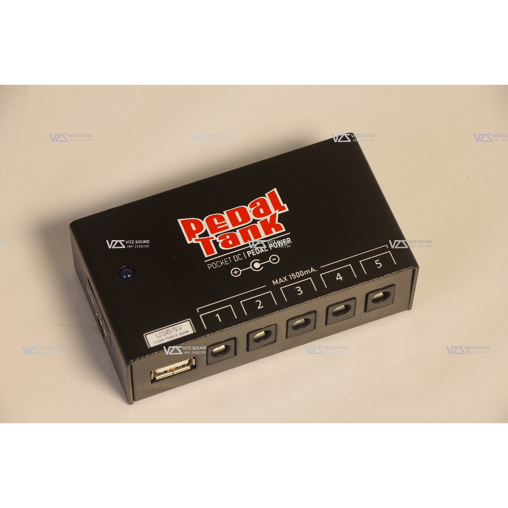pedal tank POCKET DC | USB POWER พาวเวอร์ซัพพลาย