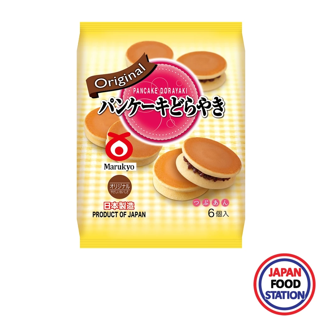 MARUKYO SEIKA PANCAKE DORAYAKI AZUKI 310G (15179) ขนมโดรายากิสอดไส้ถั่วแดง JAPANESE PANCAKE