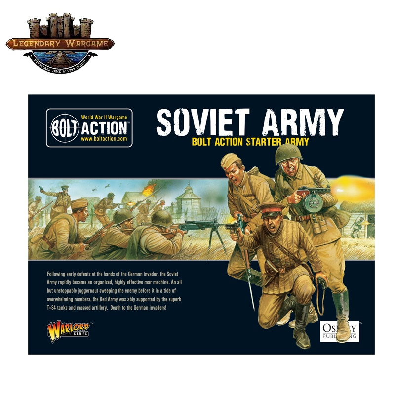 [พร้อมส่ง] WARLORD GAMES : Soviet Starter Army (1944-45) โมเดลชุดเริ่มต้น