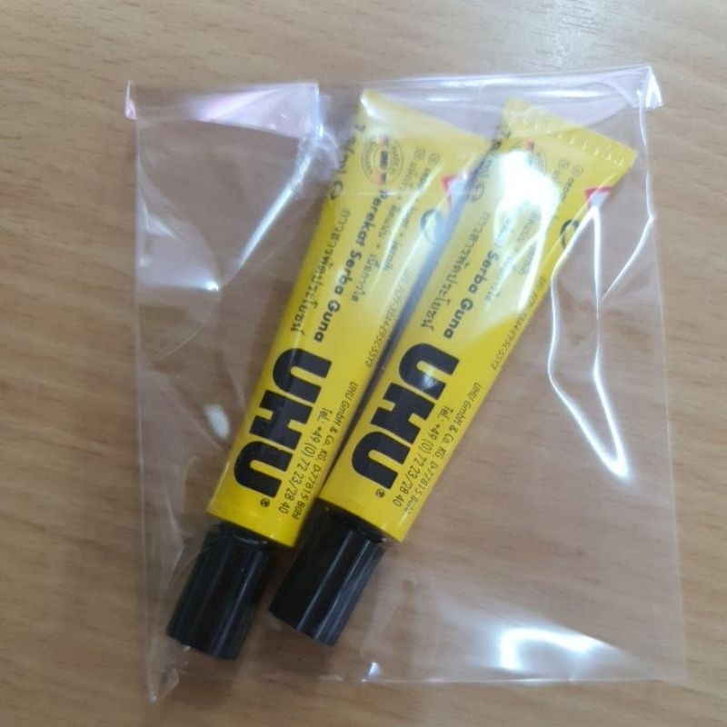 กาวนำ้งานฝีมือ2หลอด ตราuhu