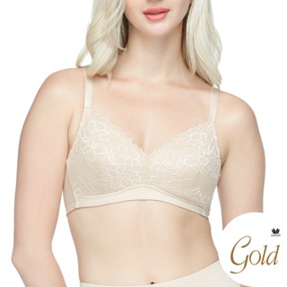 Wacoal Gold บราเพื่อสุขภาพแบบไร้โครง ไม่เสริมฟองน้ำ รุ่น WO1…