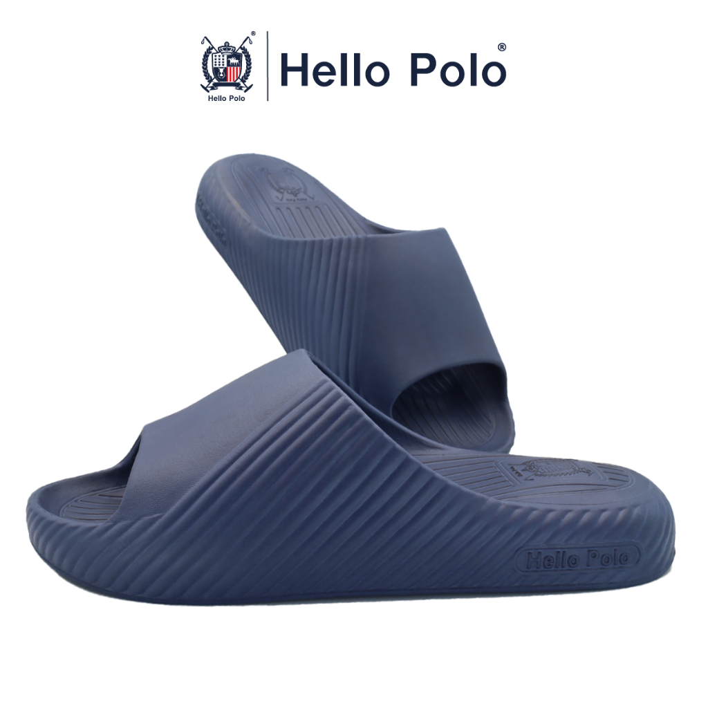 Hello Polo รองเท้าแตะผู้ชาย ผู้หญิง พื้นหนา ลายอุ้งเท้าแมว หนา 4cm รุ่น HP8014