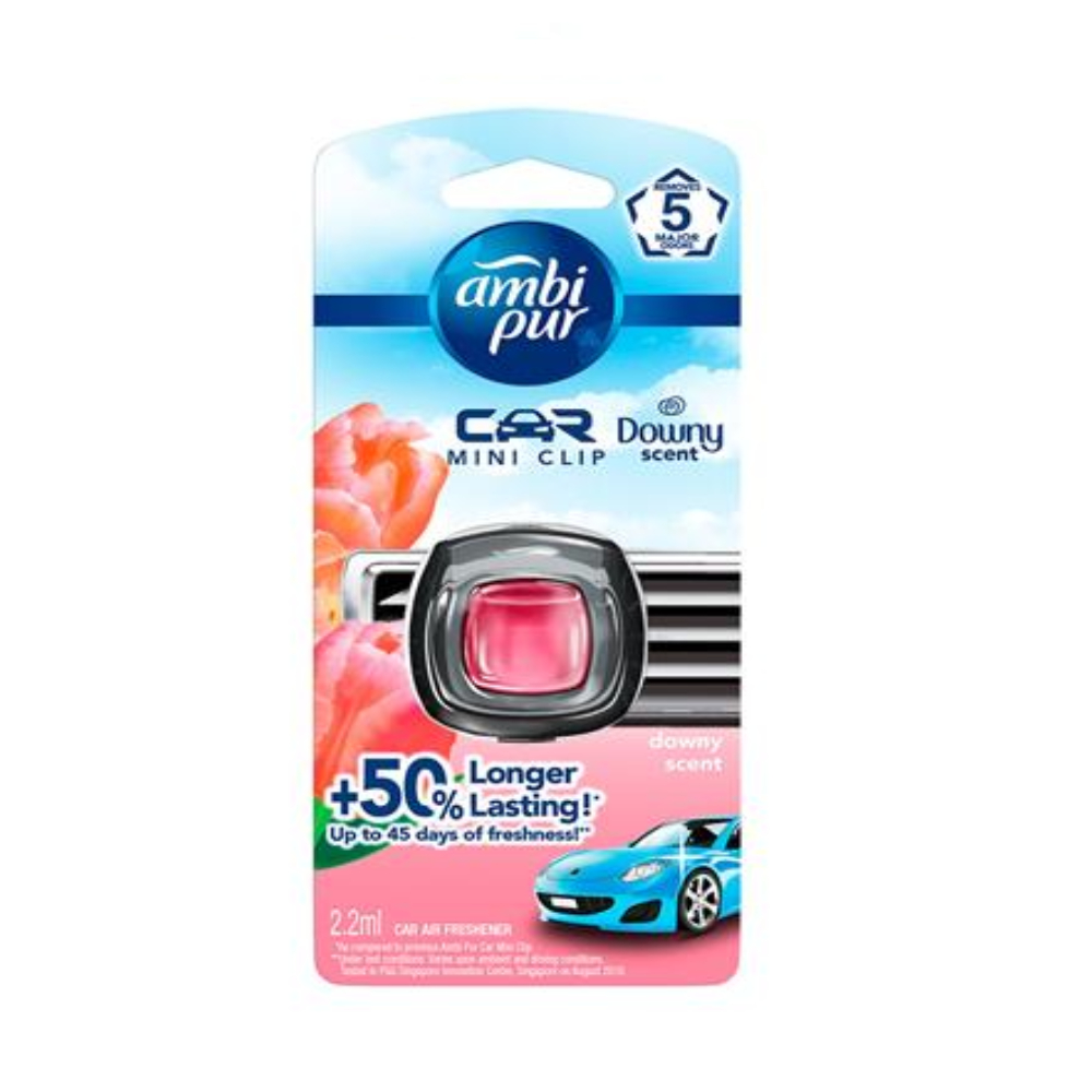 น้ำหอมปรับอากาศรถยนต์ AMBIPUR 2.2ml DOWNY