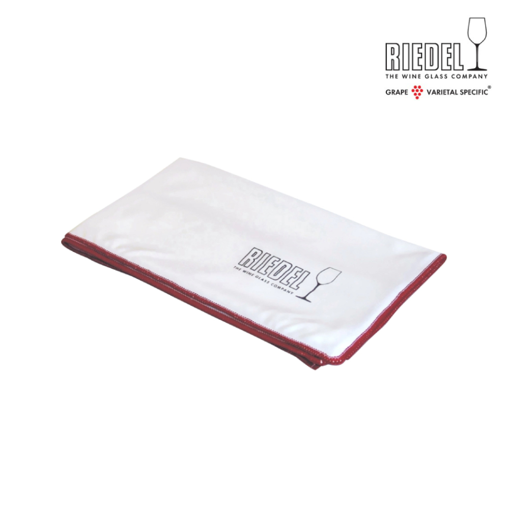 Riedel Microfiber Polishing Cloth ผ้าไมโครไฟเบอร์ทำความสะอาดแก้วไวน์และเหยือกพักไวน์
