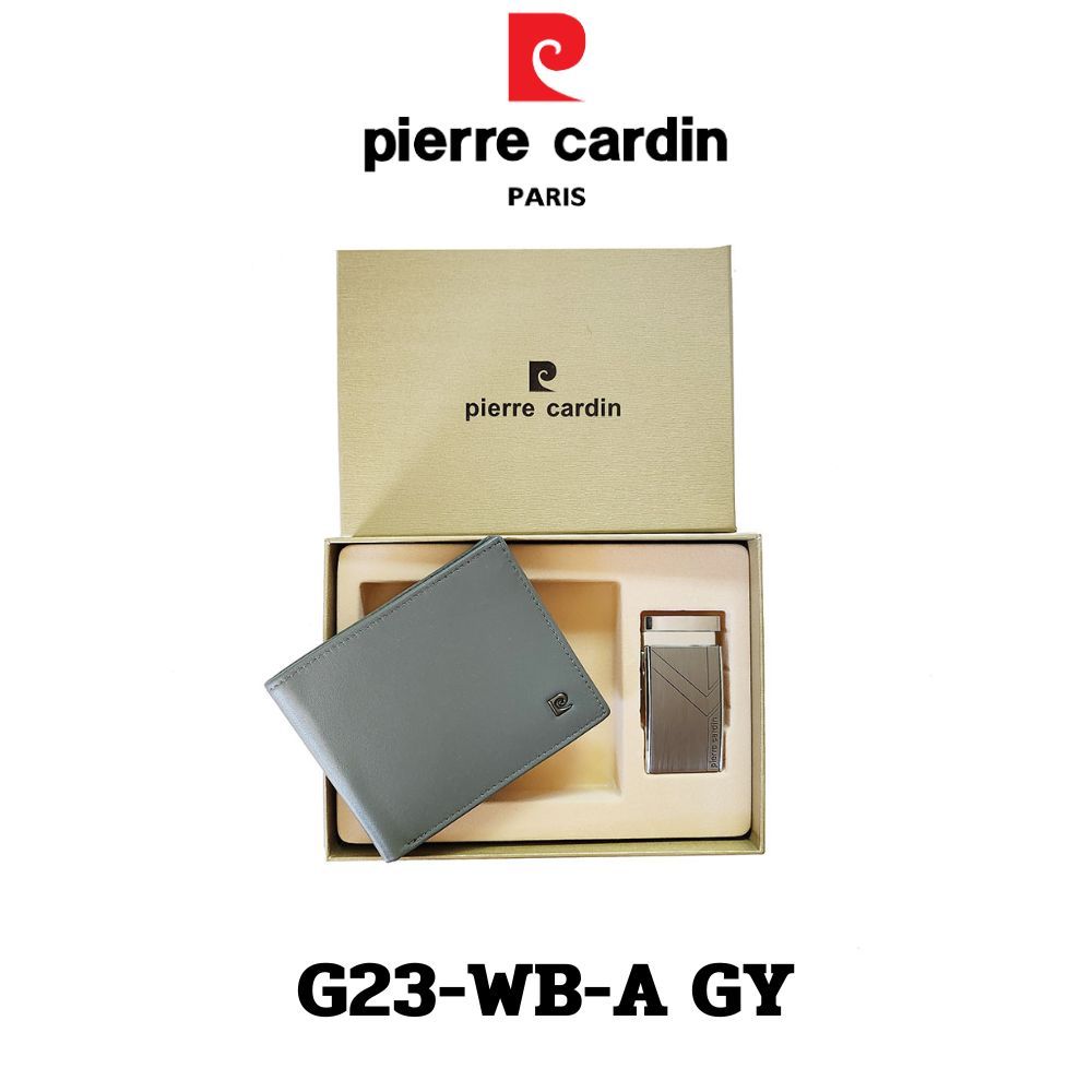 Pierre Cardin Gift set กิ๊ฟเซ็ทกระเป๋าธนบัตร+เข็มขัด รุ่น G23-WB-A