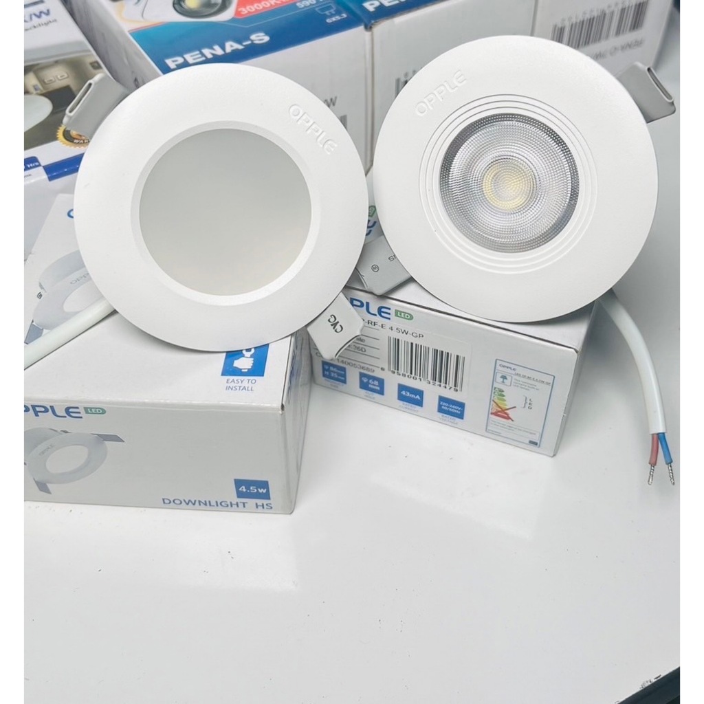 OPPLE โคมดาวน์ไลท์ LED RC-HS 4.5W 5700K