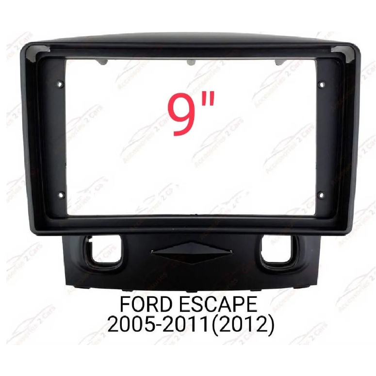 หน้ากากวิทยุ FORD ESCAPE ปี 2005-2011 สำหรับเปลี่ยนเล่น แบบ จอ android 9"