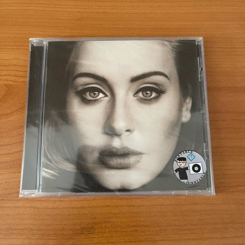 แผ่น CD ซีดีเพลง ADELE : ADELE 25, แผ่นเเท้ มือสอง สภาพดี