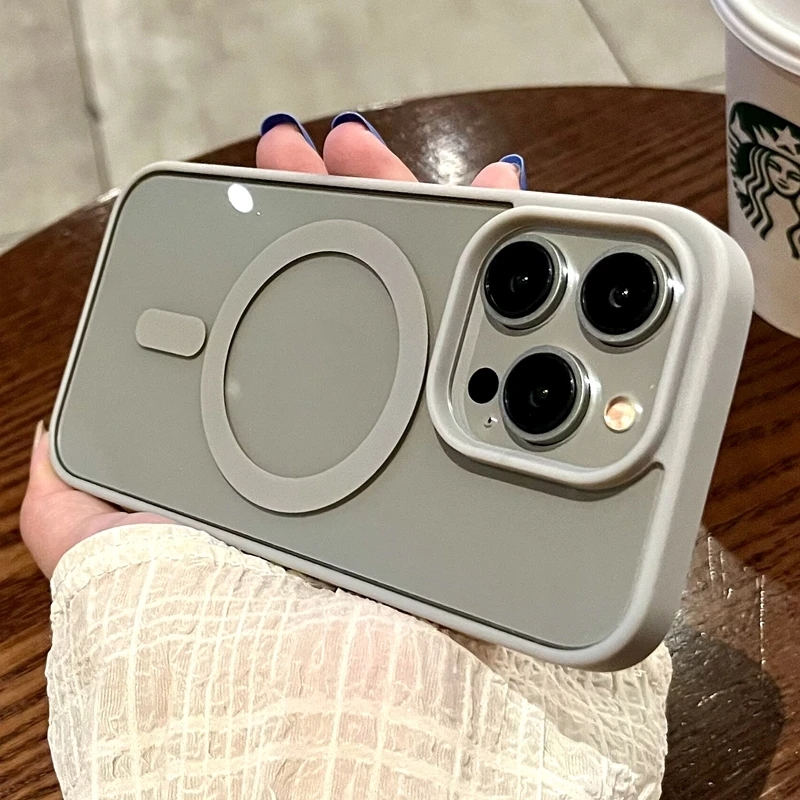 【พร้อมส่ง】เคสไอโฟน แรงดึงดูดของแม่เหล็ก Magnetic Case for เคส iPhone 15 14 13 12 11 Pro Max 14 Plus 