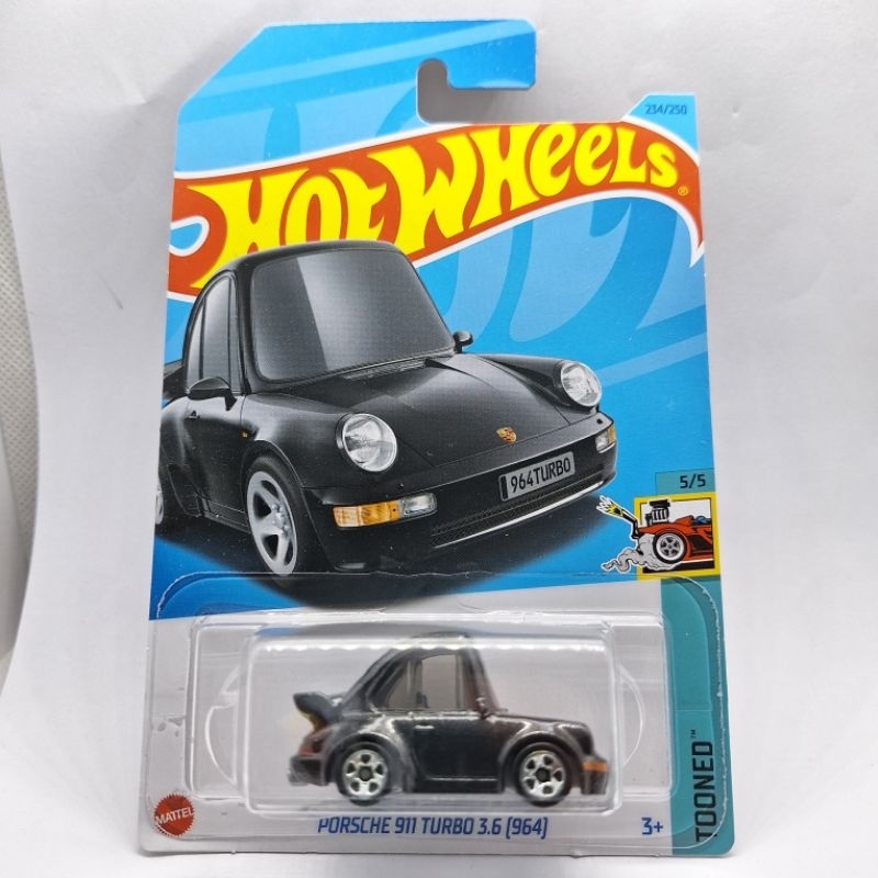 รถเหล็ก Hotwheels PORSCHE 911 TURBO 3.6 (964) (ib31)