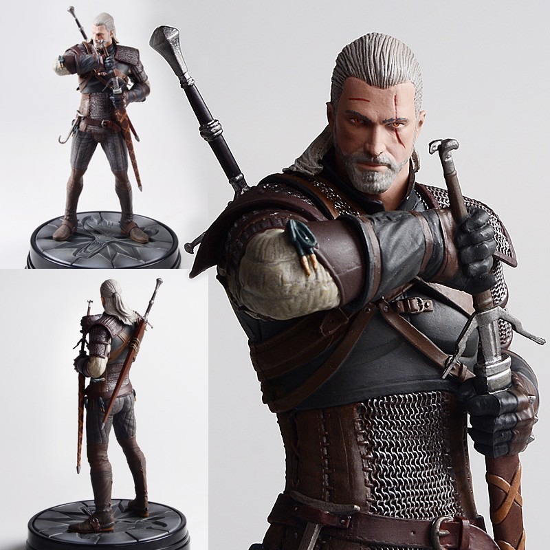 Figure ฟิกเกอร์ Model โมเดล The Witcher 3 Wild Hunt เดอะวิชเชอร์ ทรี Geralt of Rivia เกรัลต์ ออฟ ริเวีย