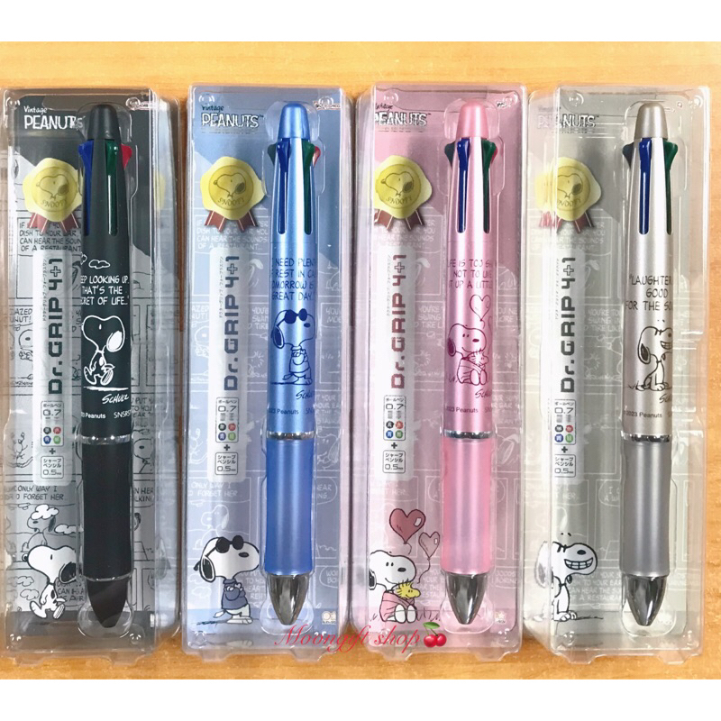ปากกา Dr.Grip 4+1 Snoopy