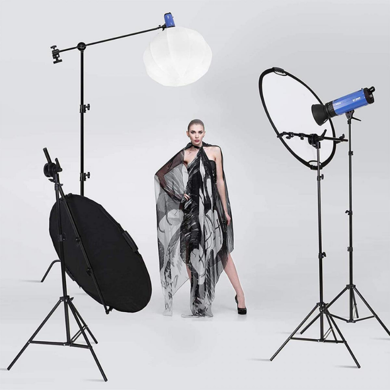K&F แผ่นสะท้อนแสงแบบมีที่จับ 5in1 Circular Reflector Portable Foldable With Grip & Carrying Case ราคา ถูกที่สุด ดีลบีเคเค แกลเลอรีภาพที่ 5