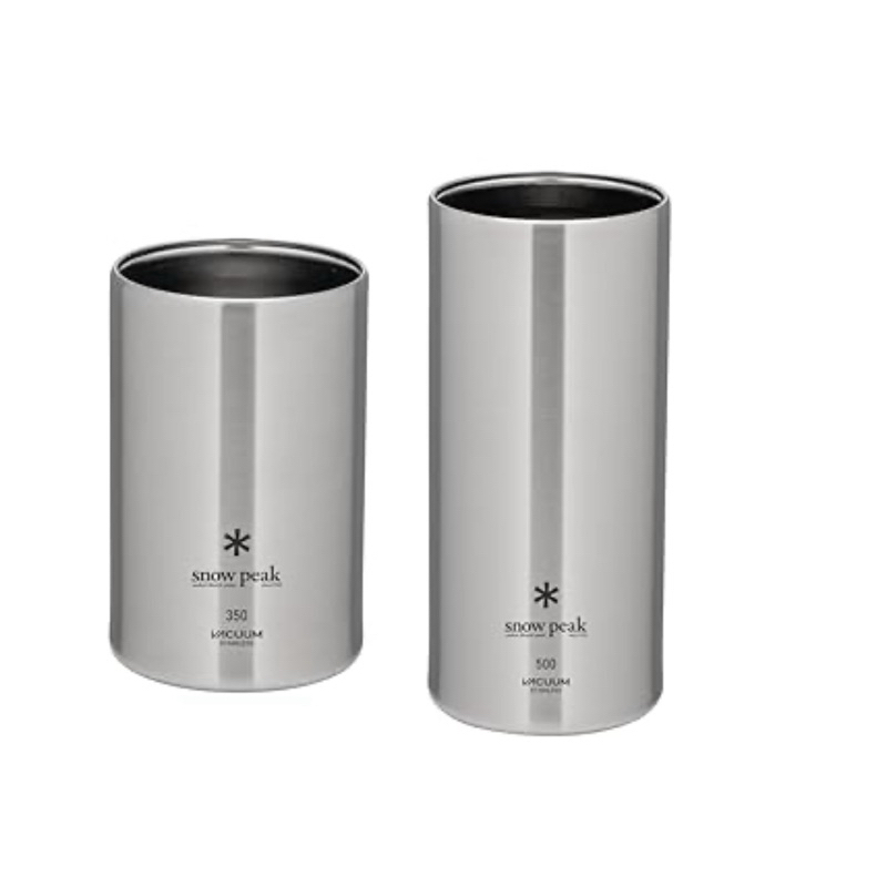 Snow peak TW-505 Can Cooler 500ml ,350 ml แก้วใส่กระป๋องเบียร์ขนาด 500 มล.,350 มล ของแท้