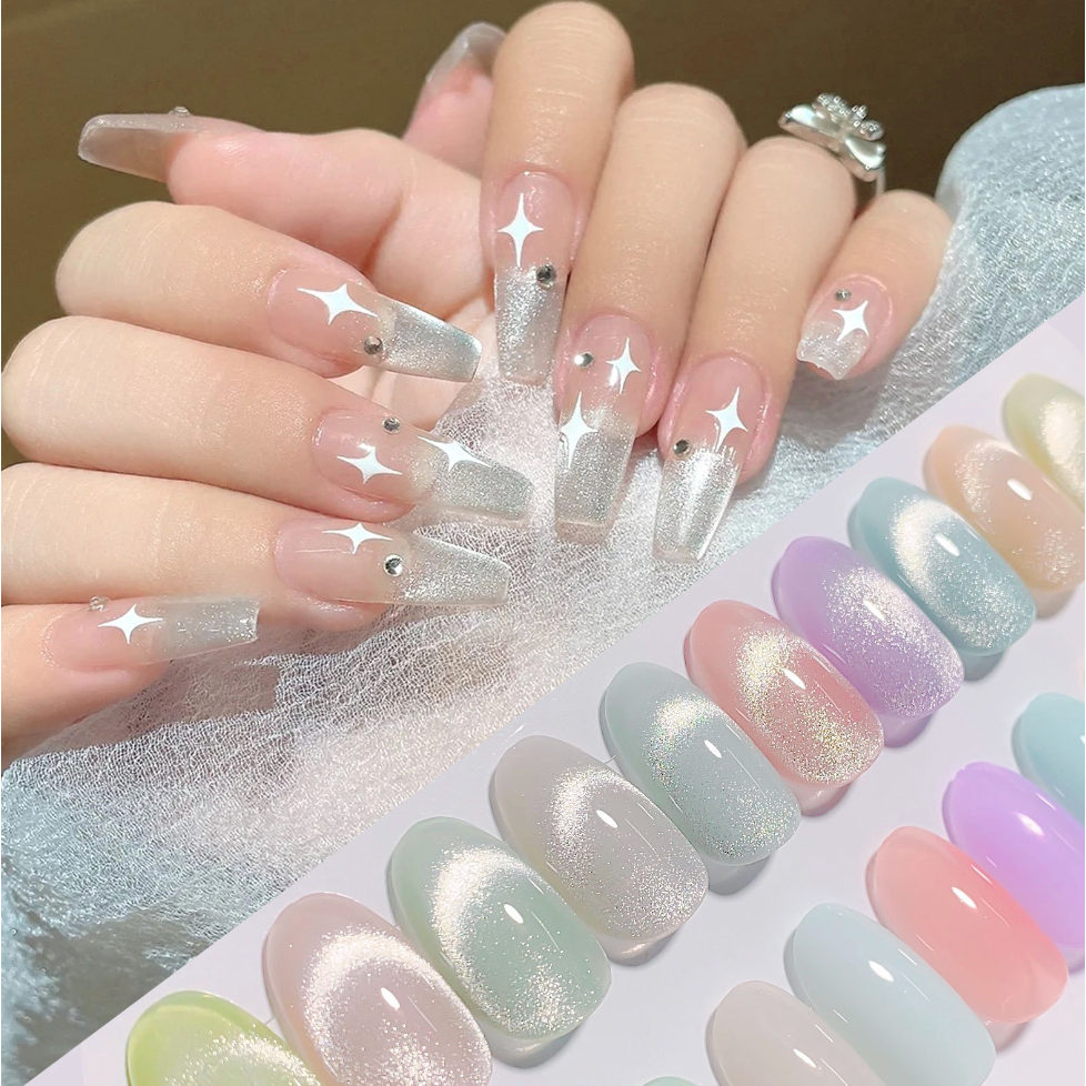 สีลูกแก้วขาว สีเจลลูกแก้วสีขาว Super Bright