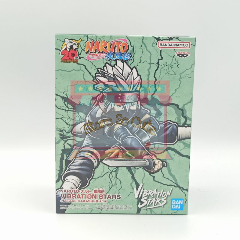 Naruto Shippuden Vibration Star Hatake Kakashi lll งานแท้นำเข้าจากญี่ปุ่น