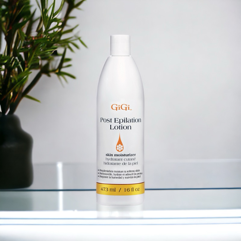 GiGi Post Epilation Lotion / โลชั่นใช้ทาผิวหลังแว็กซ์ / Post-Wax Treatmant 16 oz / SKU GIGI0720
