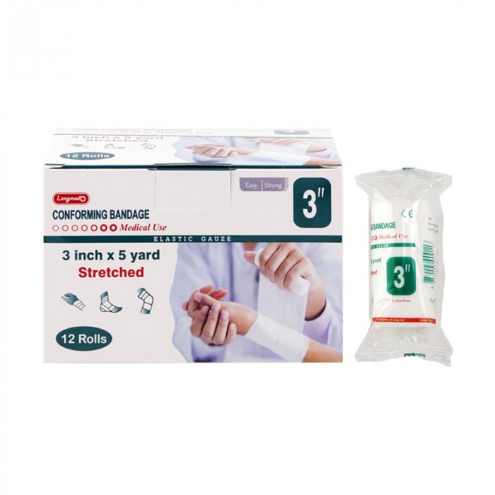 Longmed Conform 3 นิ้ว 12ม้วน/กล่อง