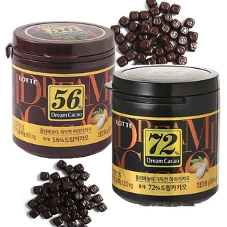 Lotte Dream Cacao 56% 72% 82% ลอตเต้ดรีมคาเคา ดาร์คช็อกโกแลต